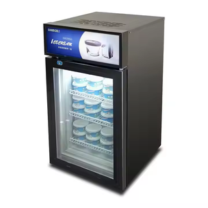 Congelador de helados pequeño vertical con puerta de cristal - Product Image 3