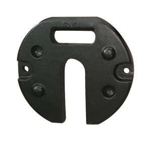 Accessoire de base de tente gazebo extérieur Poids en acier pour les sports pop-up et les événements Accessoire de tente de sport pliant pour les salons professionnels - Product Image 2