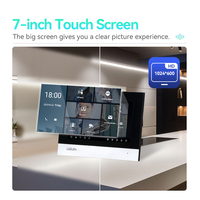 Vidéophone filaire couleur 7 pouces à succès pour appartement, sonnette vidéo avec haute résolution
