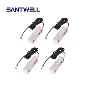 Santwell STWR-01 3t kleine weegbrug vloerweegschaal complete set met 4 <span class=keywords><strong>load</strong></span> cells roestvrijstalen junction box LED <span class=keywords><strong>indicator</strong></span> - Product Image 3