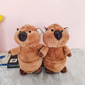 Lindo Peluche de Opossum de Cola Corta, Muñeco de <span class=keywords><strong>Canguro</strong></span> Enano, Animal de Peluche para Niños, Marioneta de <span class=keywords><strong>Canguro</strong></span> Enano de Cola Corta - Product Image 2