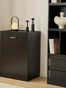 <b>Solid</b> <b>Wood</b> Nordic Folding Desk-<b>Bookcase</b> Combo; Compact Home Computer Desk Bedroom Vanity Study/Office Workstation No Assembly - Product Image 5