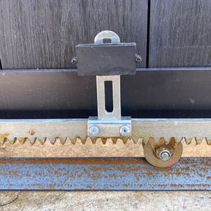 Villa entrepôt usine <span class=keywords><strong>extérieur</strong></span> grande <span class=keywords><strong>porte</strong></span> composite <span class=keywords><strong>bois</strong></span> plastique wpc électrique automatique - Product Image 4