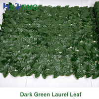 Daun buatan bunga pagar layar Taman bambu daun ivy pagar pagar rumput panel dekorasi dinding Faux privasi pagar