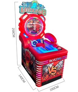 Machine de boxe électronique Thunderbolt, jeu d'arcade métallique à monnayeur pour intérieur, avec garantie d'un an, pour le plaisir et la sensation de frisson - Product Image 2