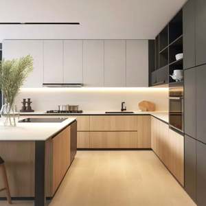 Modern Designs Kitchen Cabinets Modern Luxury <b>Cheap</b> Kitchen Cabinets - Product Image 2