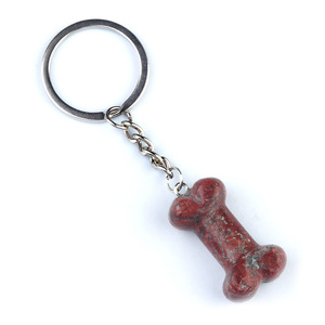 Llavero de Ángel de cristal natural al por mayor, regalo de recuerdo de energía curativa con collar de nombre Premium artesanal de hueso - Product Image 6