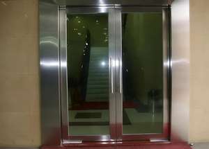 Portes en acier résistantes au feu 30-180 minutes Caractéristique de prévention des incendies Acier inoxydable fini <span class=keywords><strong>Verre</strong></span> Autre genre de porte - Product Image 3