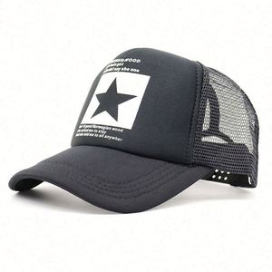Gorras de béisbol de malla con logotipo personalizado al por mayor, gorras de camionero de espuma con malla - Product Image 2