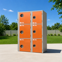 Conteneurs de stockage en acier modernes de qualité industrielle pour appartement, atelier, entrepôt, utilisation en extérieur
