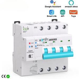Disyuntor de medición API TUYA 4P Zigbee MCB Temporizador inteligente Interruptor inalámbrico automático Interruptor de cierre - Product Image 2