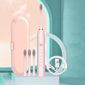 Travel Electric Sonic Toothbrush Electrical Brush Brosse a Dent with PRESSURE SENSOR Technology - Product Image 1