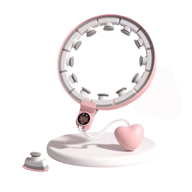 Hot Selling Fashion Adjustable Weighted Hoola Hoops With Led Display Smart Hoola Hoops for Cardio Training Weight Loss