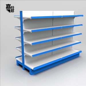 Good Quality Drugstore <strong>Pharmacy</strong> Double-sided Metal Gondola <strong>Shelf</strong> Retails Racks - Product Image 3