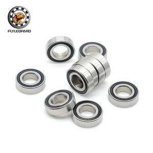 Rodamiento de Bolas de Ranura Profunda de Acero Inoxidable Flyleopard S687 2RS, 7x14x5mm, ABEC-7, Precisión Métrica - Product Image 4