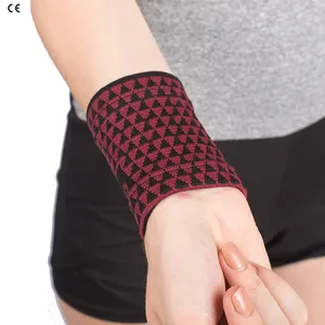 चुंबकीय फाइबर जिम Wristbands भारोत्तोलन कलाई wraps संभालो