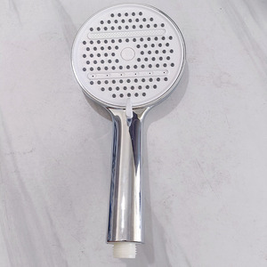 Cabezal de Ducha Manual Royal Stan de 12 cm, Plateado, Presurizado, con Diseño de Flor de Loto - Product Image 5