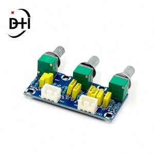 XH-M802 Placa de tono pasiva, módulo amplificador de preamplificador, ajuste de sonido bajo y alto, placa PCB electrónica DIY - Product Image 2