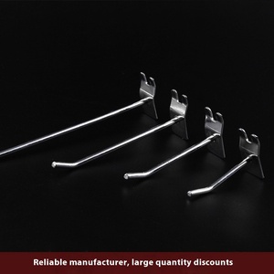 スーパーマーケットの棚、コンビニのグリッドウォールディスプレイフック、携帯電話アクセサリーやジュエリーの吊り下げ用 - Product Image 6