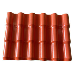 Teja de <span class=keywords><strong>Techo</strong></span> Española de Resina Sintética ASA UPVC Color Rojo <span class=keywords><strong>Ladrillo</strong></span>, Lámina de <span class=keywords><strong>Techo</strong></span> Resistente al Calor e Impermeable - Product Image 2
