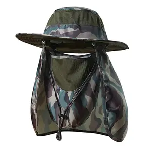 Get A Wholesale neck flap safari bucket hat Order For Less 