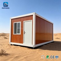 Module de logement préfabriqué en structure acier de 20 pieds, maison conteneur démontable, cabine portable