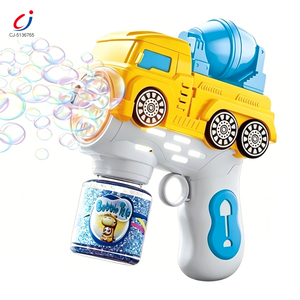 Pistolet à bulles électrique portable Chengji pour enfants, jouet d'été d'extérieur, machine à bulles en plastique bon marché pour l'ingénierie - Product Image 1