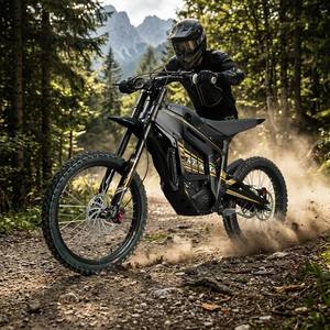 Motocicleta Todoterreno Dirt Bike con Batería de 72V 38.4Ah, Carga Rápida, 75km/h - Product Image 3