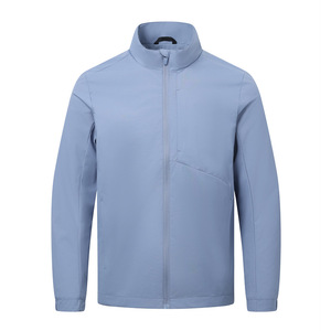 Veste de sport de plein air active printemps automne hauts imperméables avec col Cardigan séchage rapide taille 3XL veste en duvet d'extérieur - Product Image 4