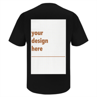 T-shirts à la demande DTF Print 200gsm 100% coton Vêtements décontractés de haute qualité Unisexe-Regular Fit Solid POD Heat Transfer Blank Design