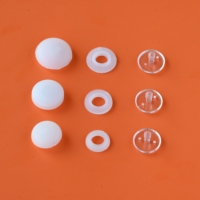 Tutup Plastik 13mm 15mm 17mm, Tombol Atas Anti Karat, Tidak Ada Noda Karat Setelah Dicuci, untuk Aksesoris Topi Baseball dan Topi Anak