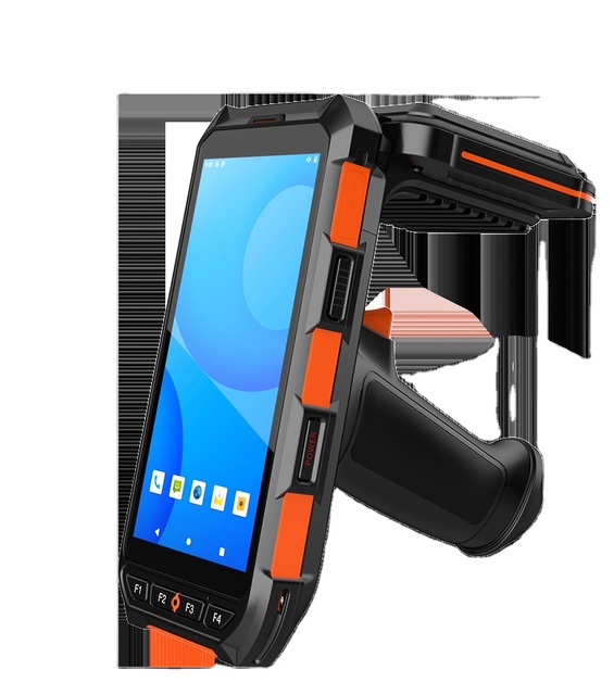Pdas Portable Android PDA Handheld RFID Scanner Best UHF 15m Long Range RFID Reader for Industrial Applications 13.56MHz 125KHz
