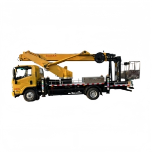 Plateforme de travail en hauteur Isuzu de 32 mètres, plateforme de travail en hauteur capable de se plier, plateforme de travail d'escalade de 32 mètres - Product Image 6