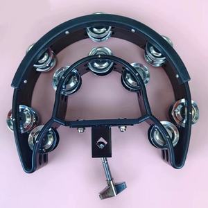 Campana de mano de doble fila, instrumento de percusión, campana de ambiente KTV para tambor de flores, accesorios para actuaciones y acompañamiento - Product Image 5