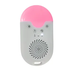 Mini luz nocturna inteligente ayuda a mi bebé viaje dispositivo calmante dormir ambiente ruido blanco Lullaby Box máquina de sonido portátil