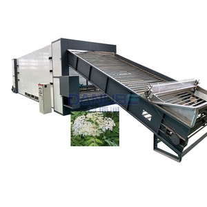 Factory Directly Sell Flower Achillea Millefolium Dryers Calendula Officianalis <b>Drying</b> <b>Equipment</b> Sambucus Nigra Mesh Belt Dryer - Product Image 1