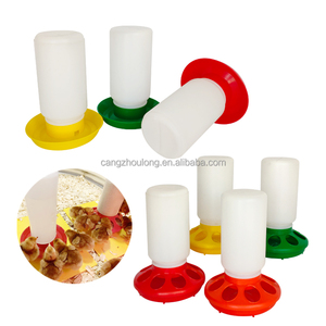YYX 1L 1kg <span class=keywords><strong>Abreuvoir</strong></span> et mangeoire manuels et automatiques en plastique pour volailles, poulets, oiseaux et poussins - Product Image 1