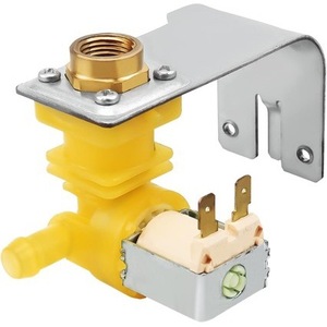 Válvula de entrada de agua para lavavajillas WD15X10014 110-120 V, eléctrica, de plástico, para lavavajillas GE Hotpoint - Product Image 1