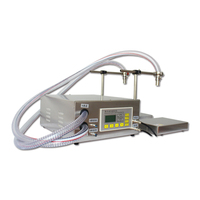G62B Remplisseuse automatique de liquide à double tête pour le pesage quantitatif de bouteilles en plastique pour l'emballage en vrac