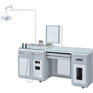 VS-G60 Nuovo Design con Sorgente Luminosa LED Integrata, Postazione di Lavoro ENT, Unità ENT Configurazione Standard con Sedia per Medico - Product Image 3