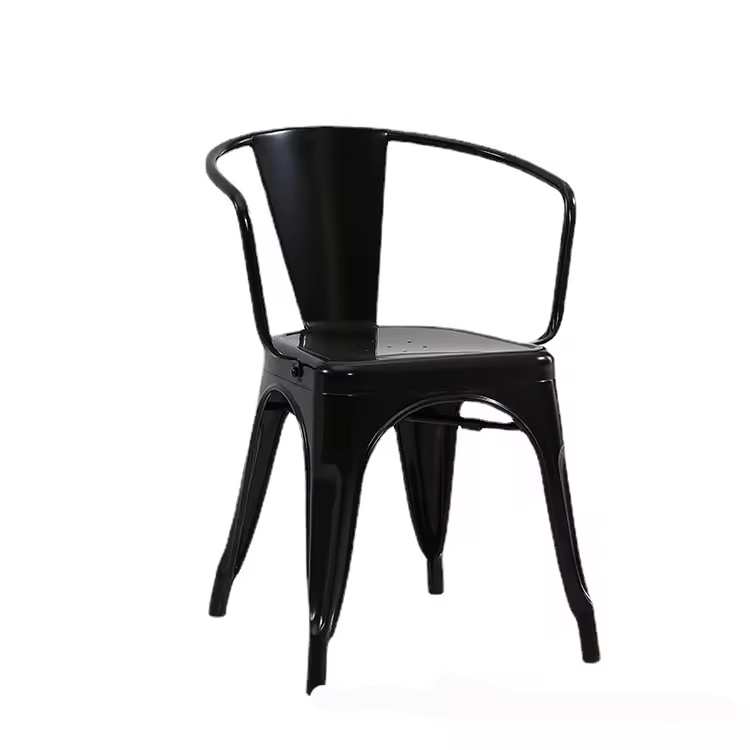 Modern Iron Tolixs Metal Dining Chair