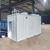 Système de station d'épuration des eaux usées intégré et conteneurisé MBR, solution de réacteur moderne automatique pour usine industrielle