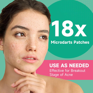 แผ่นแปะสิวไมโครดาร์ท 36 ชิ้น สำหรับ<span class=keywords><strong>รอย</strong></span><span class=keywords><strong>สิว</strong></span>ฝังลึก ผสมกรดซาลิไซลิกและมาเดคโคไซด์ - Product Image 6