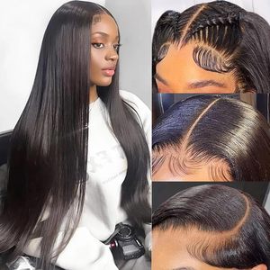 Pelucas de Cabello Humano Virgen Brasileño al por Mayor, Lisas y Onduladas, HD Transparentes para Pelucas con Frente de Encaje y Cabello de Bebé para Mujeres Negras - Product Image 4