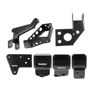 Soporte de Motor Negro para <span class=keywords><strong>Honda</strong></span> Civic Serie K, para Autos con Conversión K de 1992-95, Compatible con Modelos K24 <span class=keywords><strong>K20</strong></span> 62A (1992-95) <span class=keywords><strong>EG</strong></span> <span class=keywords><strong>K20</strong></span> K24 - Product Image 3