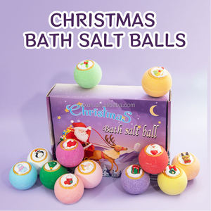 Balles de <span class=keywords><strong>bain</strong></span> moussant pour enfants aux senteurs naturelles et emballage personnalisé pour les fêtes - Product Image 1