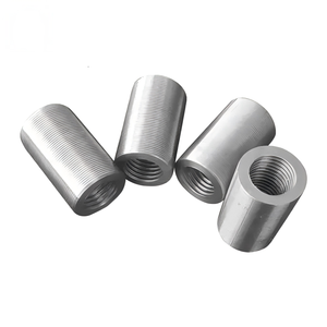 Customizable ISO Standard HRB400E Corrosion-Resistant Fastener Reinforcement Splicing Carbon Steel Straight Thread Reducer - Product Image 1