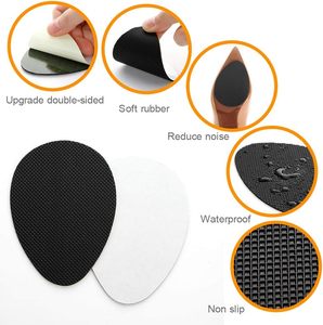 DAMEI Semelles intérieures antidérapantes auto-adhésives en <span class=keywords><strong>silicone</strong></span> pour femmes, 2 pièces, protection de <span class=keywords><strong>semelle</strong></span> premium antidérapante - Product Image 3