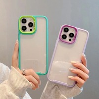 Coque de protection transparente en acrylique pour appareil photo, accessoires pour téléphone portable, coque arrière pour iPhone 11 12 13 14 15 16 17 18 Pro Max