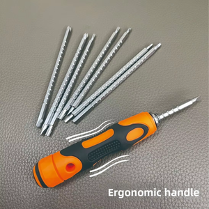 Juego de destornilladores para el hogar, alta dureza y durabilidad, cabeza cruzada, cabeza plana, desmontaje de electrodomésticos, longitud de punta ajustable - Product Image 2